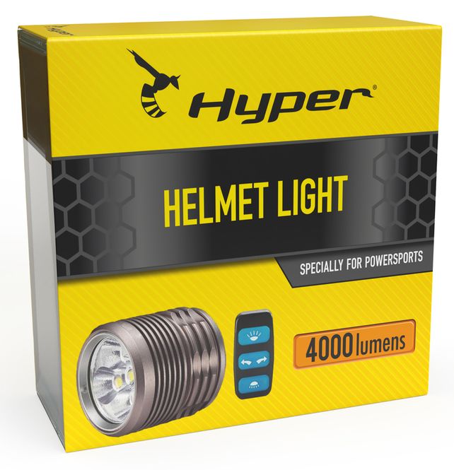 Hovedbilde Hyper 4000 Hodelykt Hjelmlampe